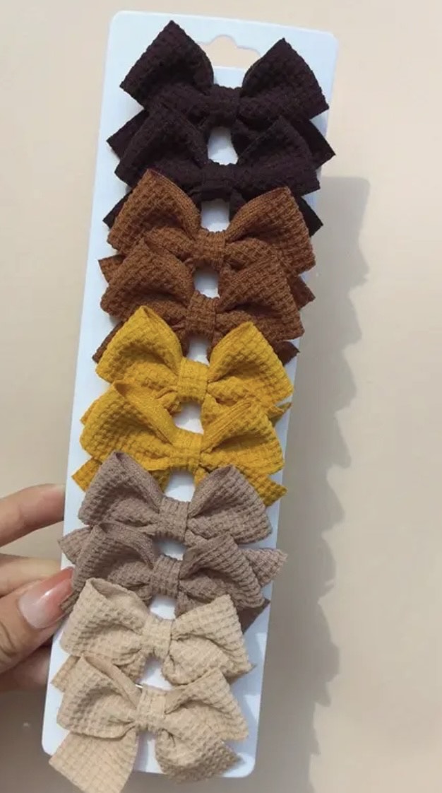 Hair bow pins