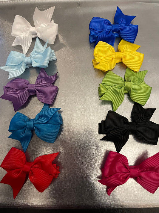 10 pack Multiple Colors Baby/Toddler Hair Clips