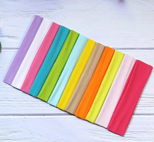 12Pack Multiple Colors Headbands